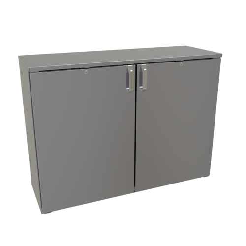 Glastender CS1RB48 48" Solid Door Back Bar Cooler