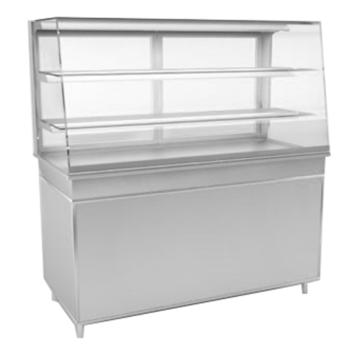 RPI VIHD4-34-R-SL-CC 57 1/8" Refrigerated Display Case