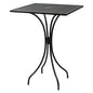BFM Seating SU3636BL-T 36" Patio Table