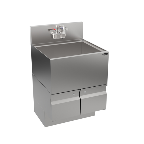 Krowne AL24-24 24" Underbar Ice Bin / Cocktail Station
