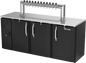 Victory VDDN78HC-B-12T 78" Draft Beer Cooler