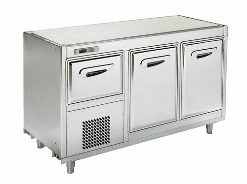 Oscartek REFRIGERATED COUNTERS RC2000A 78 3/4" Worktop Refrigerator
