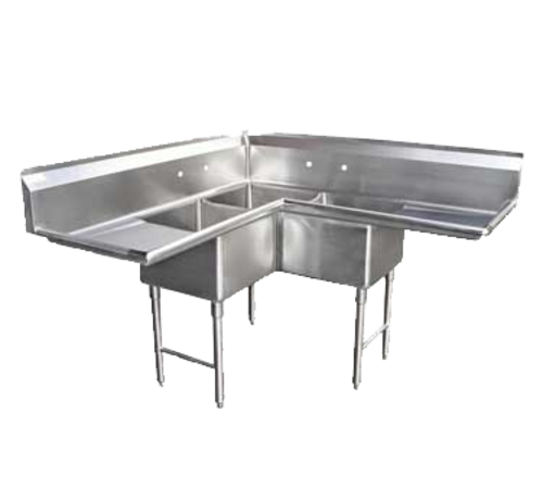 GSW SH24243C 75" Compartment Sink