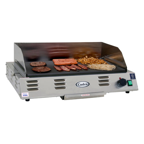 Cadco CG-20 24 1/2" Electric Countertop Griddle