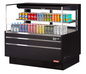 Turbo Air TOM-48L-UFD-W(B)-2S-N 46 3/4" Open Air Merchandiser