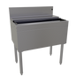 Glastender IBA-30-CP10 30" Underbar Ice Bin / Cocktail Station