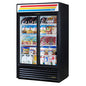 True GDM-41-HC-LD 47 1/8" 2 Section Refrigerated Merchandiser