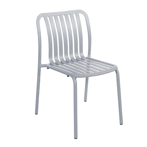 BFM Seating PHKWSC-SG 19 1/2" Patio Chair