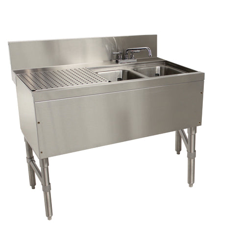Advance Tabco PRB-24-42R 48" Underbar Sink