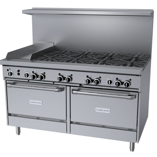 Garland GF60-8G12RR 60" Gas Restaurant Range