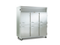 Traulsen RHT332W-HHS 86 1/8" 3 Section Solid Door Reach-In Refrigerator