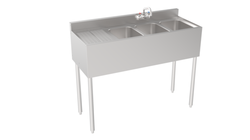Krowne 18-43R 48" Underbar Sink