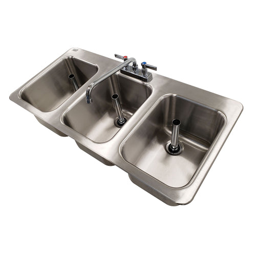 Advance Tabco DBS-3 38" Underbar Sink