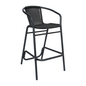 Flash Furniture SDA-AD632032R-BK-GG 17 1/4" Barstool
