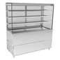 RPI VIAS4-34-R-SQ-SC-INS 57 1/8" Refrigerated Display Case
