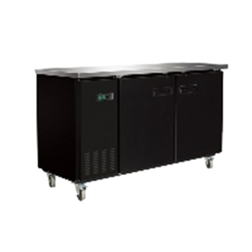 Entree BB-2D-70-SI-HC 69" Solid Door Back Bar Cooler