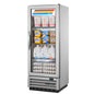 True T-12G-HC~FGD01 24 7/8" 1 Section Glass Door Reach-In Refrigerator