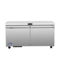 Atosa AUR60SD 60 1/4" Solid Door Undercounter Refrigerator
