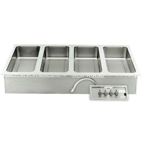 APW Wyott HFW-4DS 57 1/2" Electric Drop-In Food Well