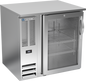 Beverage-Air BB36HC-G-S 36" Glass Door Back Bar Cooler
