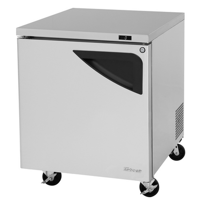 Turbo Air TUF-28SD-N(-L) 27 1/2" Solid Door Undercounter Freezer