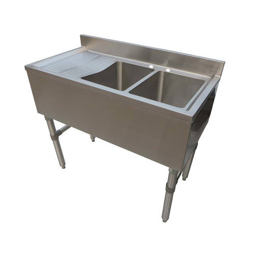 NBR UD-3-101410-60L 60" Underbar Sink