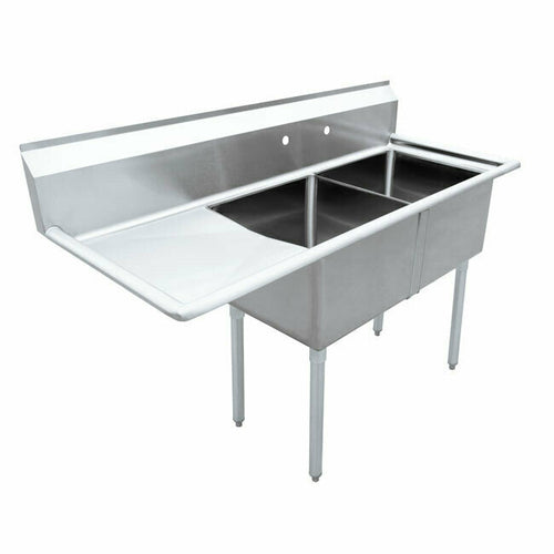 Omcan 43779 56 1/2" Compartment Sink