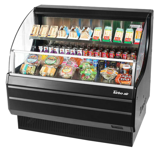 Turbo Air TOM-40LW(B)-N 39 1/8" Open Air Merchandiser