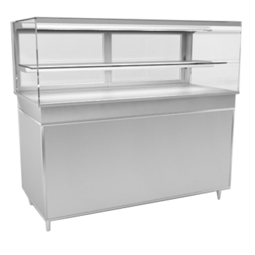 RPI VIHD4-20-R-SQ-CO 57 1/8" Refrigerated Display Case
