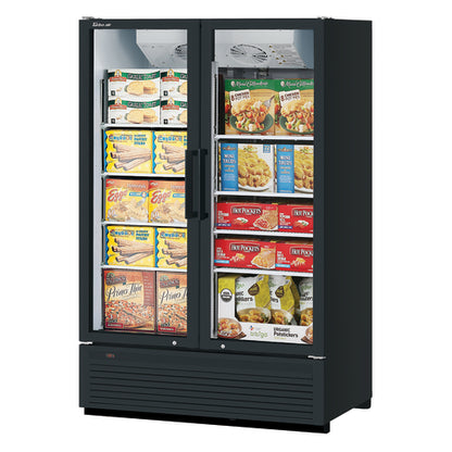 Turbo Air TGF-47SDH-N 51 1/8" 2 Section Freezer Merchandiser