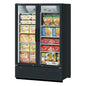 Turbo Air TGF-47SDH-N 51 1/8" 2 Section Freezer Merchandiser