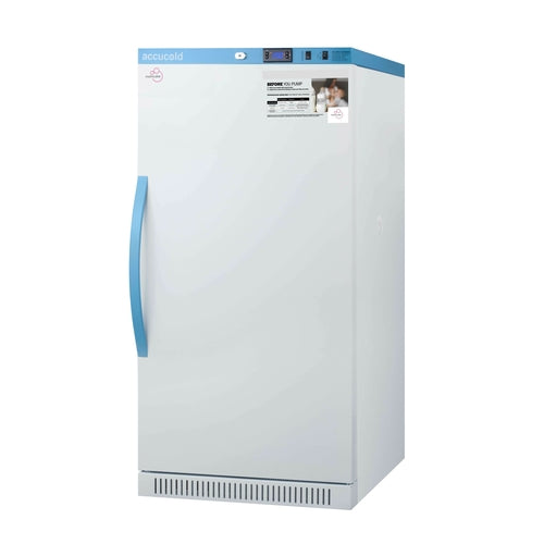 Summit MLRS8MCLK 23 3/8" Solid Door Undercounter Refrigerator