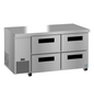 Hoshizaki ULR60B-D4 60" Solid Door Undercounter Refrigerator