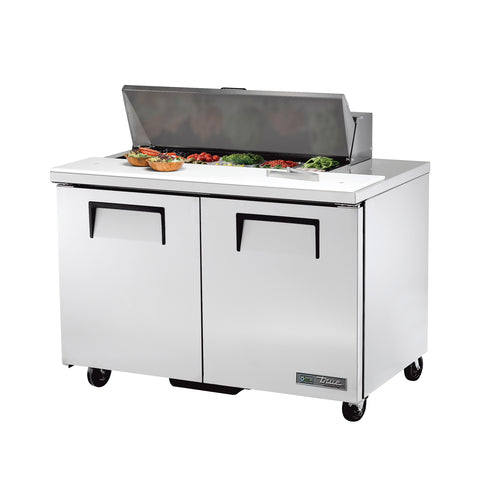 True TSSU-48-10-HC 48 3/8" 2 Doors 12 Pan Sandwich / Salad Prep Table