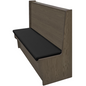 Oak Street SHEP-4842-SGL-VSWB 48" Booth