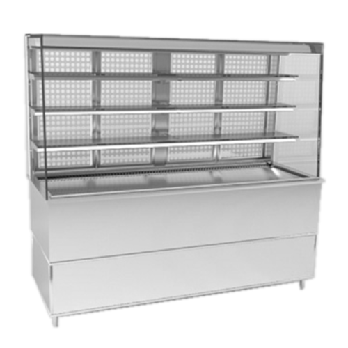 RPI VIAS5-34-R-SL-SC-INS 69 7/8" Refrigerated Display Case