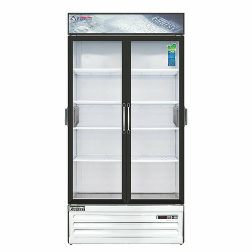 Everest EMSGR33C 39 3/8" 2 Section Refrigerated Merchandiser