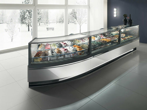 Oscartek DIAMOND PRO 2 G1650 65" Ice Cream Dipping Cabinet