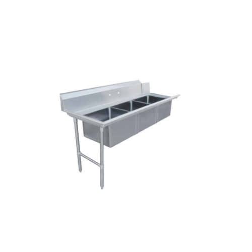 Omcan 48495 72" Dishtable