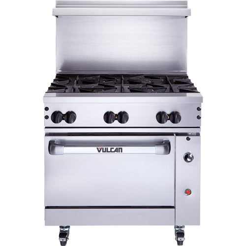 Vulcan 36C-6BP 36" 6 Burner Gas Restaurant Range
