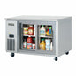 Everest ETGSR2 47 1/2" Glass Door Undercounter Refrigerator