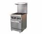 Axis IR-4-24CO 24" 4 Burner Gas Restaurant Range