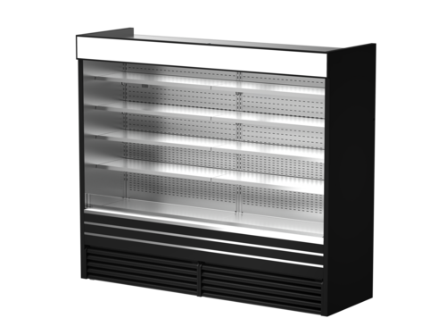 Turbo Air TOM-96EBS-N 92 7/8" Open Air Merchandiser