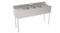 Krowne 18-53C 60" Underbar Sink