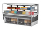 Turbo Air TOM-72L-UFD-W(B)-2SI-N 71 7/8" Refrigerated Display Case