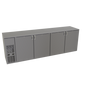 Glastender C2FB108 108" Solid Door Back Bar Cooler