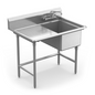 Winholt WS1T2020LD18 40 1/2" Compartment Sink