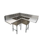 NBR SDT3C-202012R20 65 3/4" Dishtable