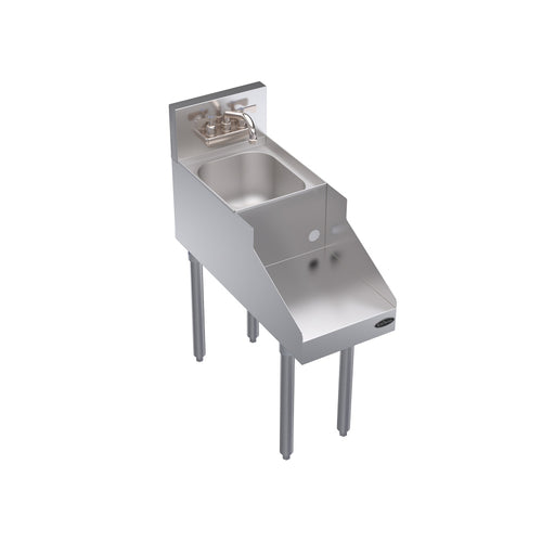 Krowne KR29-12BD 12" Underbar Ice Bin / Cocktail Station