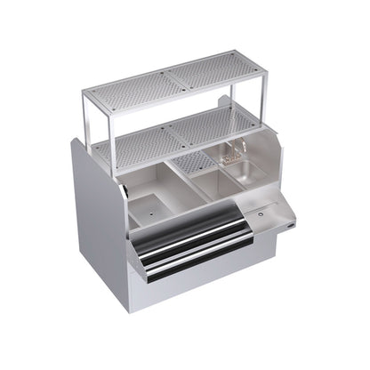 Krowne KRPT-54BLP-10 54" Underbar Ice Bin / Cocktail Station